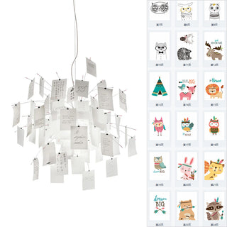 Ortheen Lustre Métal Papier Créativité Individuelle