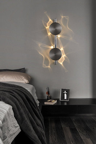 Pethr Wave Applique Murale Minimaliste en Acier