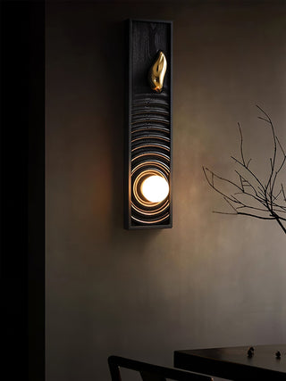 Caleb Applique Murale en Bois Vintage