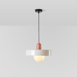 Ravelix Suspension Ronde Vintage Verre Salon-Luire