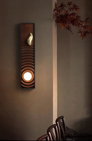 Caleb Applique Murale en Bois Vintage