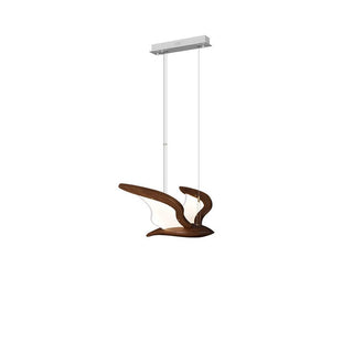 Lyvynia Lampe Suspendue en Bois Organique