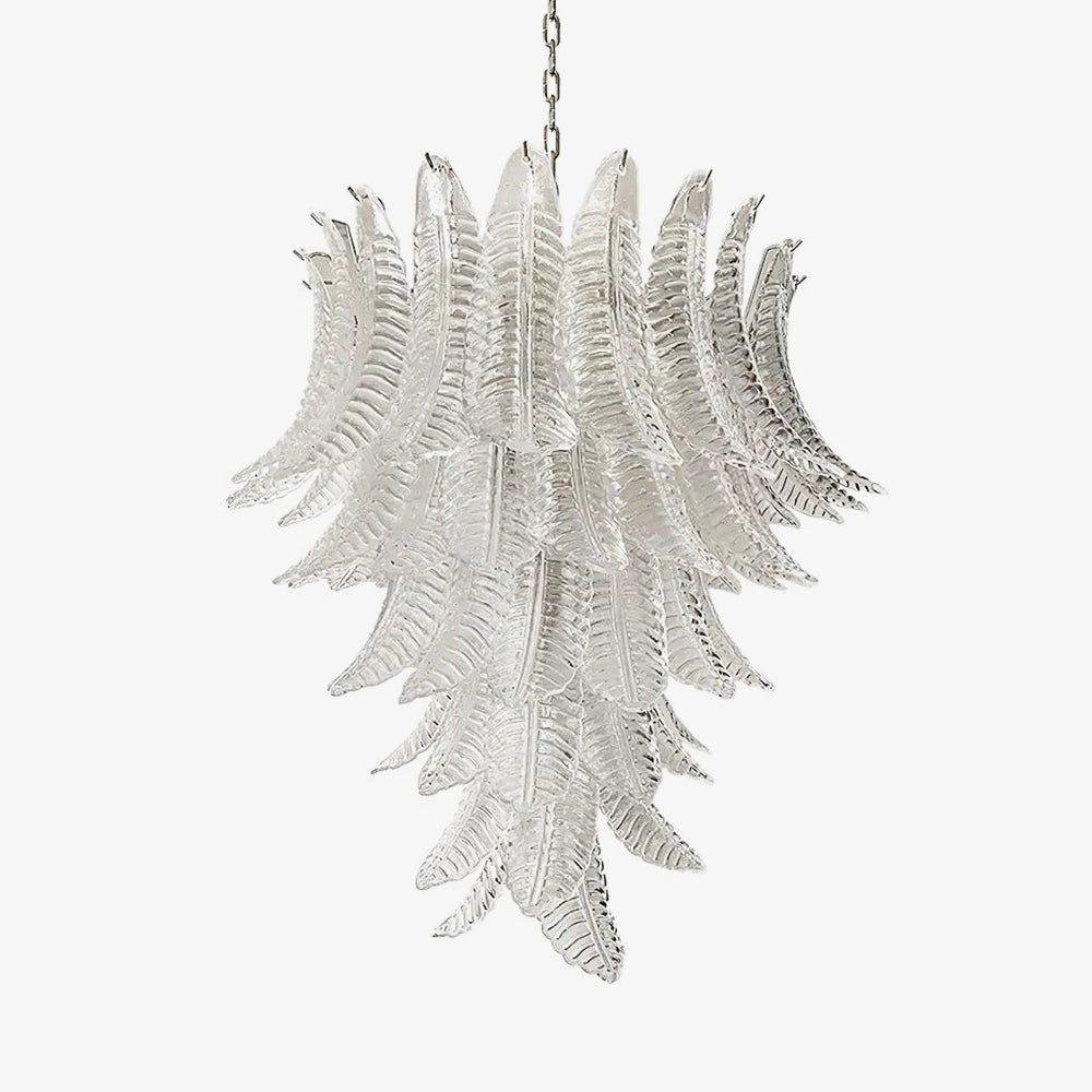 Mavilia Lustre Transparent Verre Feuille Cascadant Élégant