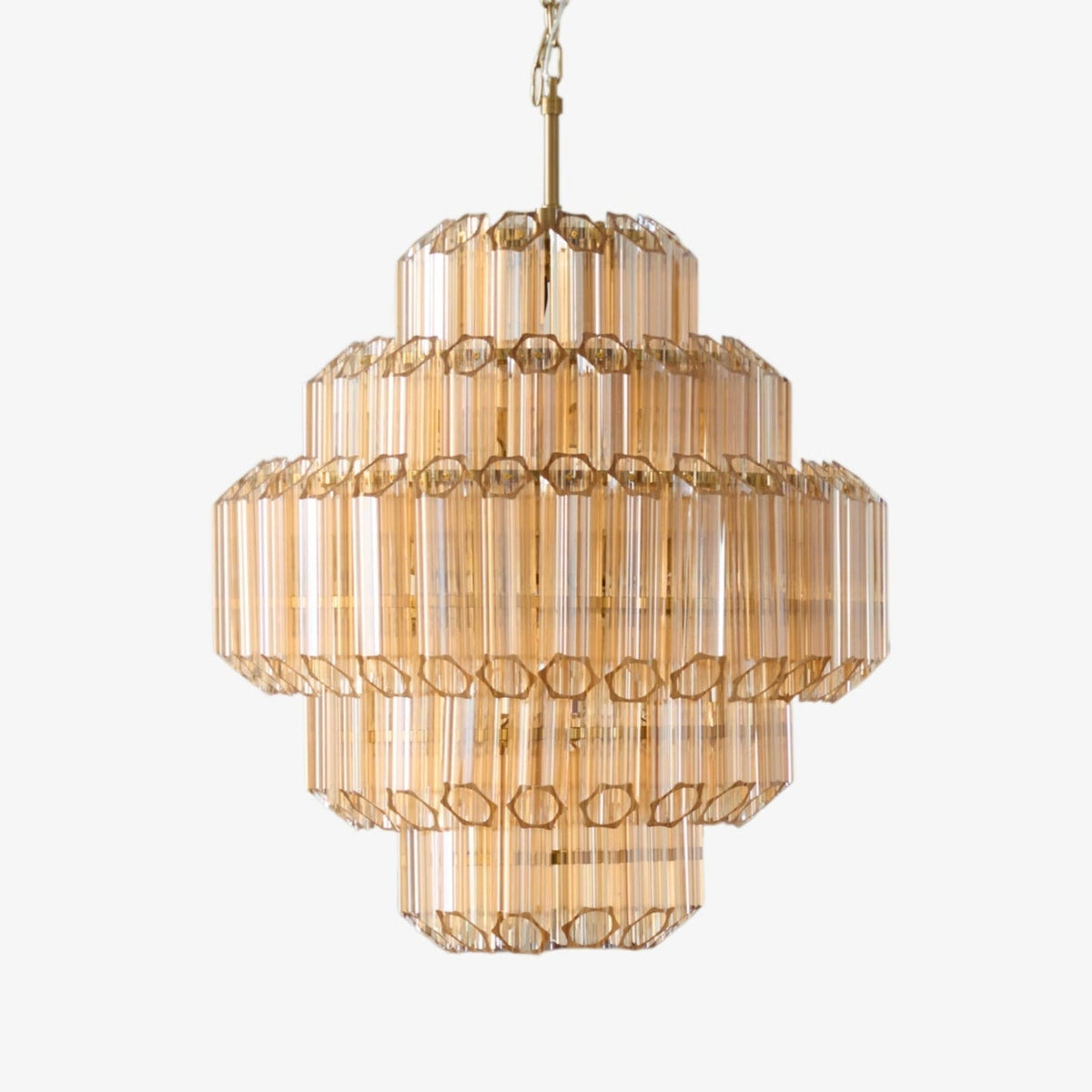 Lucuna Lustre Aurum Cascade en Verre de Murano
