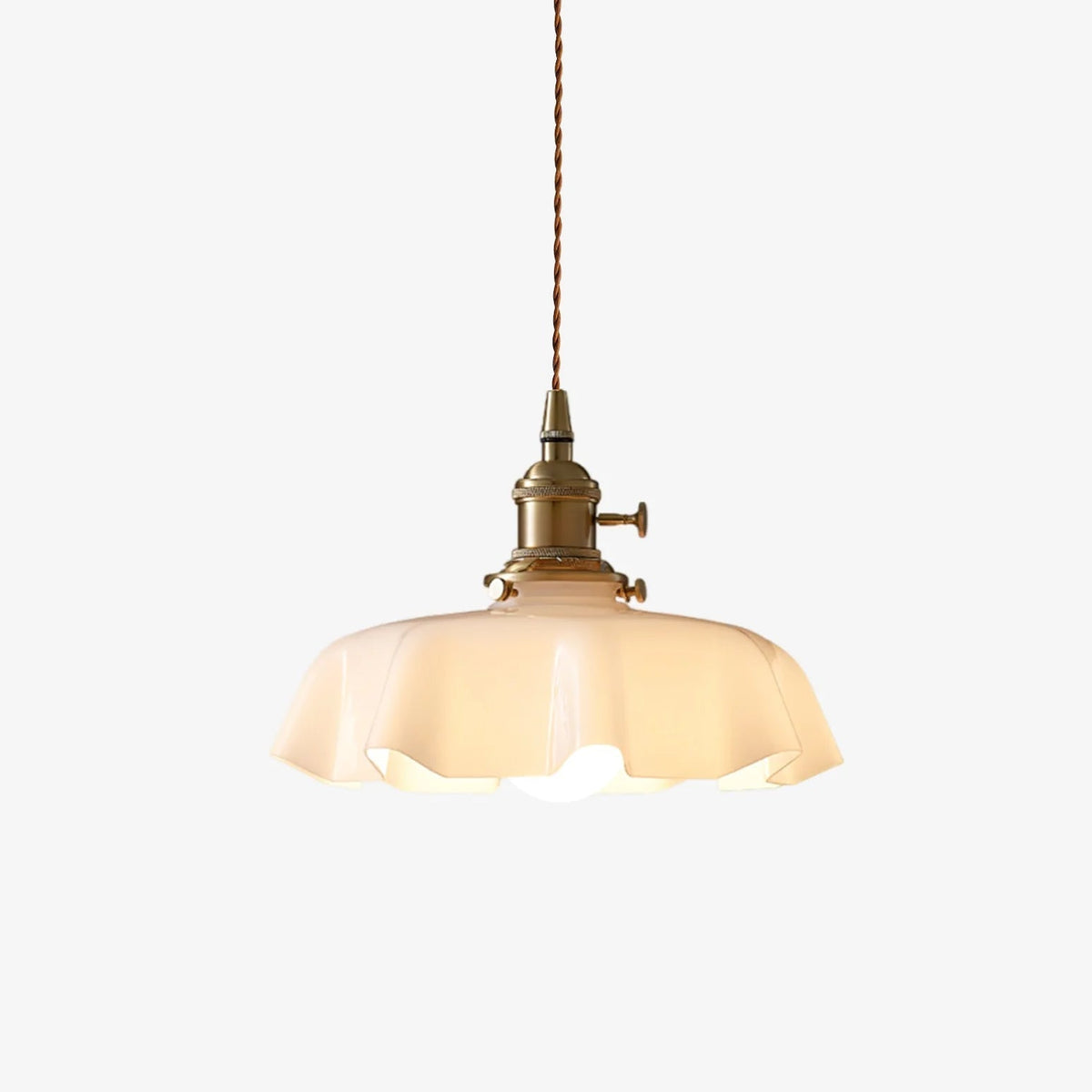 Civen Suspension Fleur  Verre