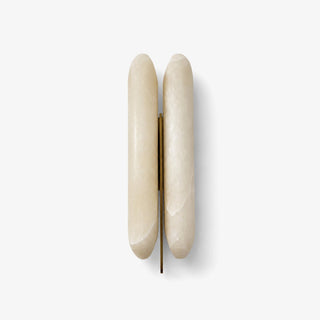 Husk Alabaster Wall Sconce-Neutral Decor