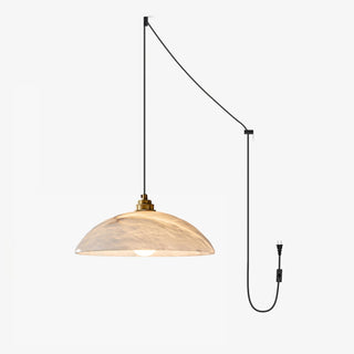 Orcariel Suspension Moderne en Albâtre