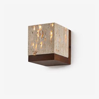 Terra Cube Wall Light-Neutral Decor