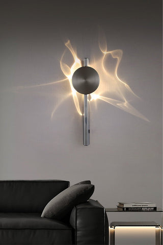 Pethr Wave Applique Murale Minimaliste en Acier