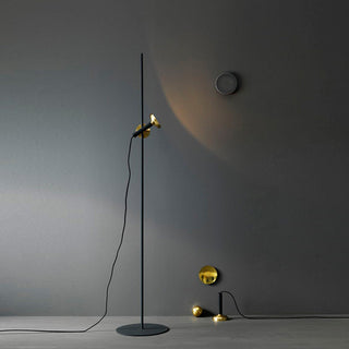 Mira Industrielle Design Lampadaire Moderne Métal Noir Salon/Chambre Intérieur