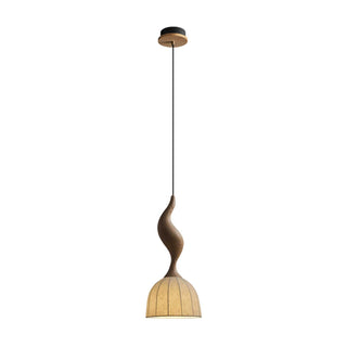 Colire Créativité Tordu Bois Suspension Lumière