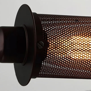 Arisha Industrielle LED Suspension Noir Métal Salon Chambre à coucher