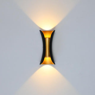 Nurex Applique Murale Simple Noir/Blanc/Or. Cour-Luire