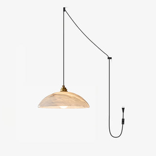 Orcariel Suspension Moderne en Albâtre