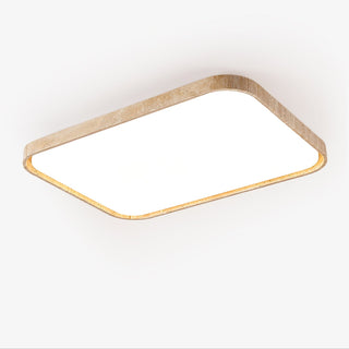 Aisle Lumière de Plafond Carrée en Travertin
