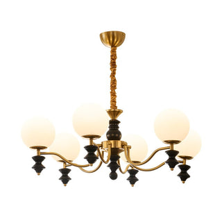 Ordore Lustre en Bois Vintage Traditionnel