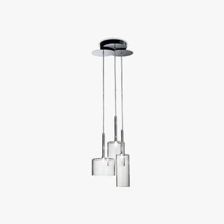 Kristy Design LED Suspension Clair Verre/Métal Chambre à coucher