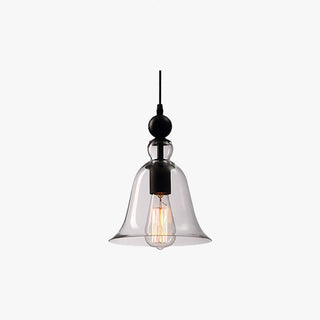 Arisha Industrielle Vintage LED Suspension Clair Métal/Verre Salle à manger