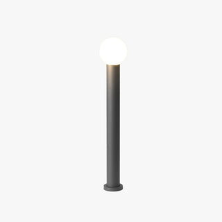 Ray Moderne LED Lampadaire Extérieur Noir Métal Allée Cour