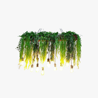 Ritta LED Suspension Vert Métal Salle à Manger Salon Cuisine