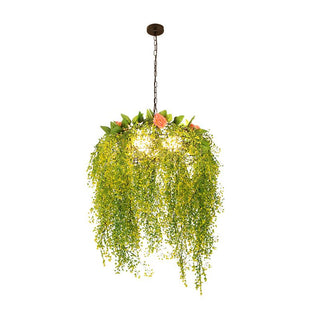 Ritta Design LED Suspension Vert Métal Chambre à coucher Salon