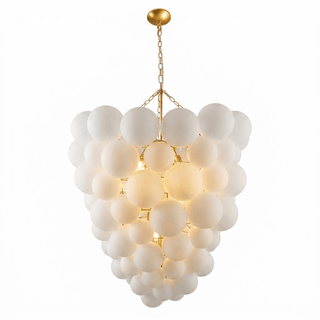 Glass Ball Bubble Chandelier-Neutral Decor