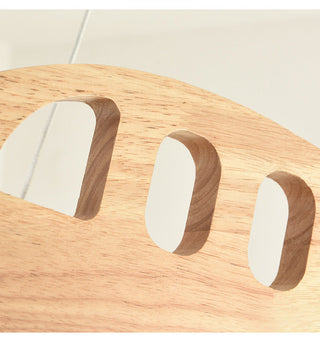 Aria Luminaires Suspension Avion Moderne, Bois, Chambre d'Enfant/Salon