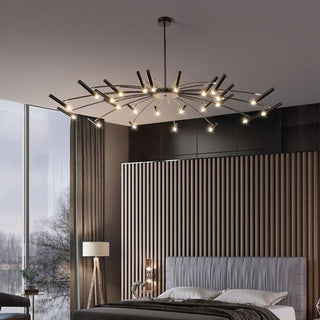 Lyren Lustre Simple Noir/Blanc Etude/Salon/Salle à Manger-Luire