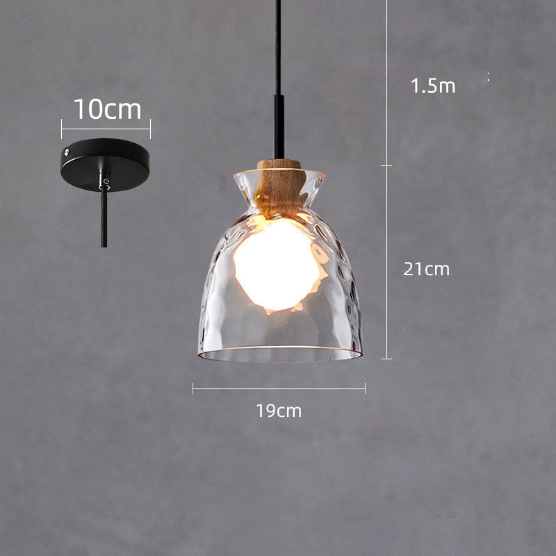 Arisha Suspension Dôme Vintage, Verre, Marron, Salon