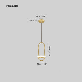 Arisha Luminaires suspension   pour chambre à coucher