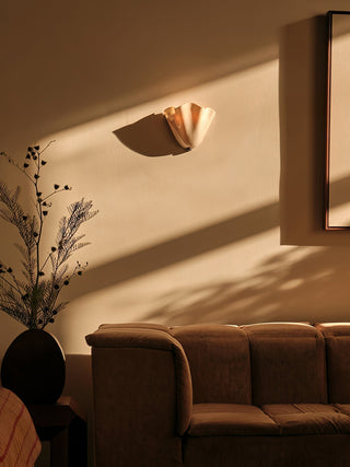 Lustra Lampe Murale Élégante aux Courbes Douces-Luire