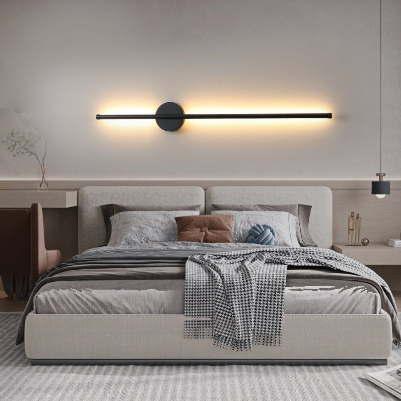 Fral Noir Applique Murale sans Fil Rechargeable Élégante