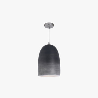 Arisha Suspension Pot Naturelle, Résine/Acrylique, Bleu/Noir/Gris, Chambre