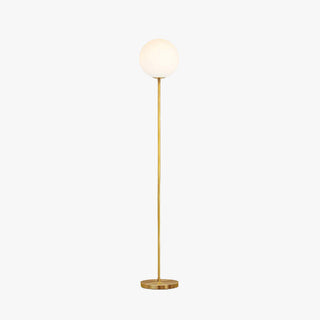 Valentina Design Lampadaire Bulle Simple Métal/Acrylique Doré Salon