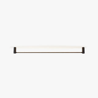 Ray Plafonnier Linéaire Minimaliste Métal/Acrylique Noir Salon/Chambre à Coucher