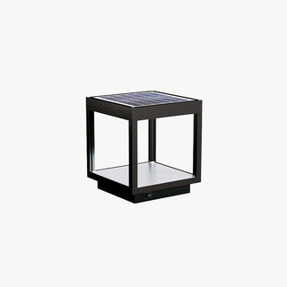 Ferra Lampadaire d’extérieur solaire rechargeable contemporain