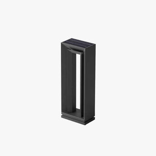 Ray Extérieure Rectangulaire Moderne, Métal/Acrylique, Noir, Extérieur