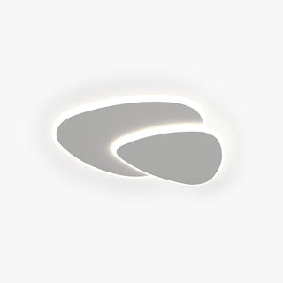 Seronix Plafonnier Triangle Moderne Blanc Salon-Luire