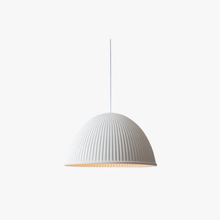 Valentina Suspension Dôme Moderne, Résine, Blanc/Noir/Gris, Librairie/Chambre à Coucher
