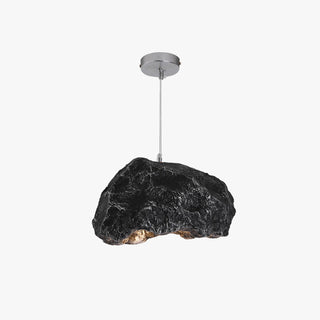 Avi Suspension Irrégulier Naturelle, Résine/Acrylique, Gris/Noir, Chambre