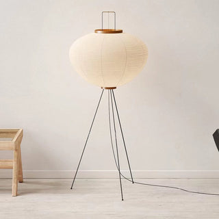 Ritta Design Lampadaire Simple Métal/Papier Blanc Bureau/Salon