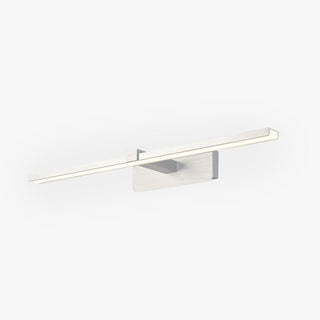 Arisha Simple LED Applique Murale Linéaire Moderne Métal/Acrylique Argent Salle de Bain