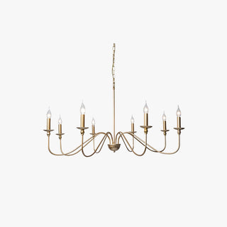 Silva Grande Luminaires Suspensions Vintage LED Métal Noir/Doré Salon