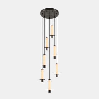 Eirenelia Suspension en Albâtre Cylindrique