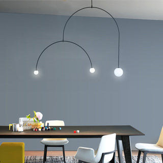 Arisha Suspension Moderne Linéaire au Design Minimaliste Salle à manger