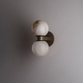 Alabaster Celestia Orb Wall Light-Neutral Decor