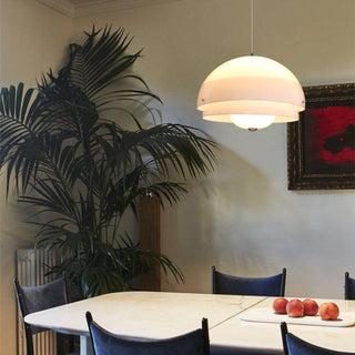 Arisha École du Bauhaus Nordique Simple Suspension Métal Acrylique Salle à Manger