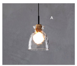 Arisha Suspension Dôme Vintage, Verre, Marron, Salon