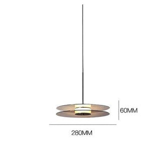 Luminaires Suspension LED Moderne Bronze Verre Salle à manger/Salon