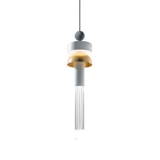 Valentina Suspension Irrégulière Géométrique, Metal, Bleu/Gris, Salon